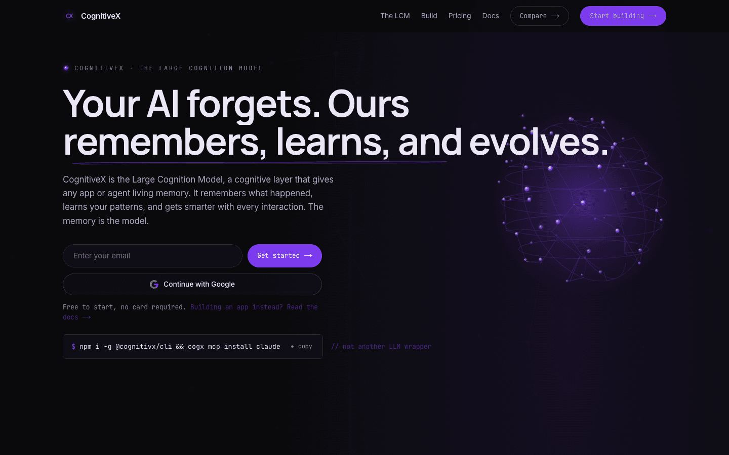 نمای محصول CognitivX